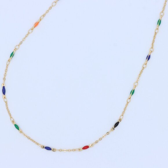 Minimalist Necklace Chain, Elegant Jewelry for Women & Girls | MLCRC1876 - Picture 2 of 10